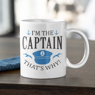Jag är kapten kaffemugg