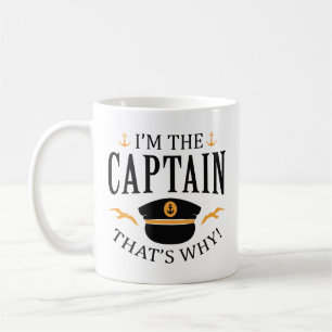 Jag är kapten kaffemugg