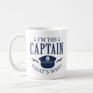 Jag är kapten kaffemugg