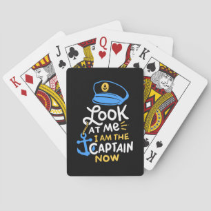 Jag Är Kapten Nu Boende Kapten Present Casinokort