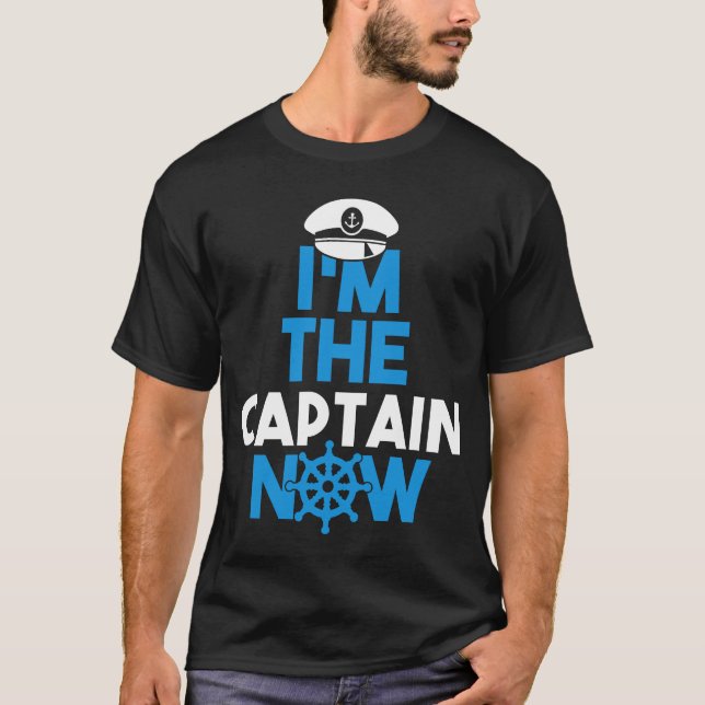 Jag är kapten NU T Shirt (Framsida)