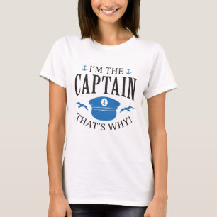Jag är kapten t shirt