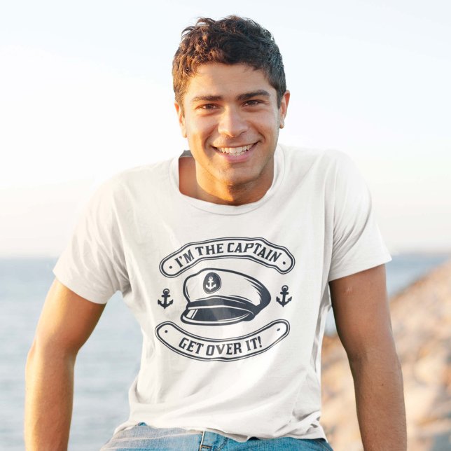 Jag är kapten t shirt (captain shirt)