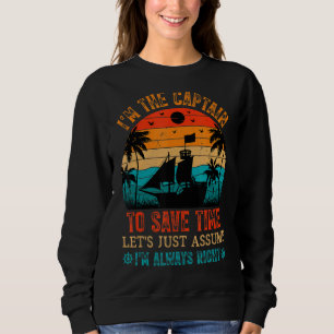 Jag är kapten till Spara Time Lets, antar att jag T Shirt