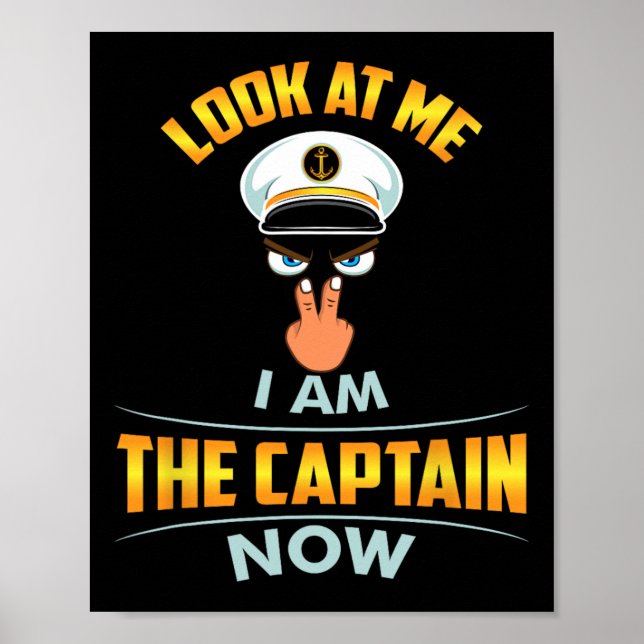 Jag är kaptenen nu Cap Ögon 2. Poster (Framsidan)