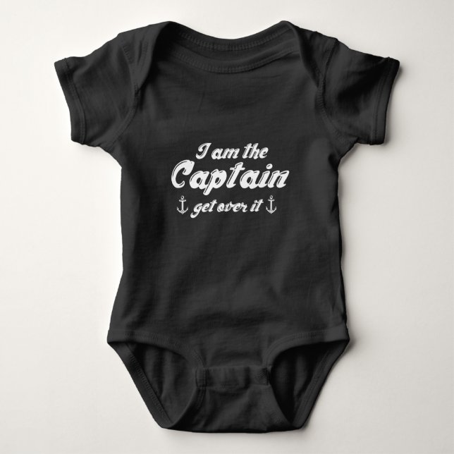 Jag är kaptenen som tar över den t shirt (Framsida)