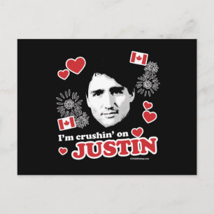 Jag är kär i Justin -.png Vykort