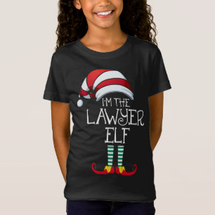 Jag är Karate Elf-julfamiljen Elf Costume Te T Shirt