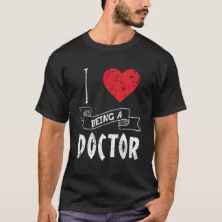 Jag är Kärlek i Doktor T Shirt