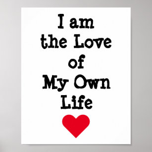 Jag är Kärlek i mitt eget liv Poster