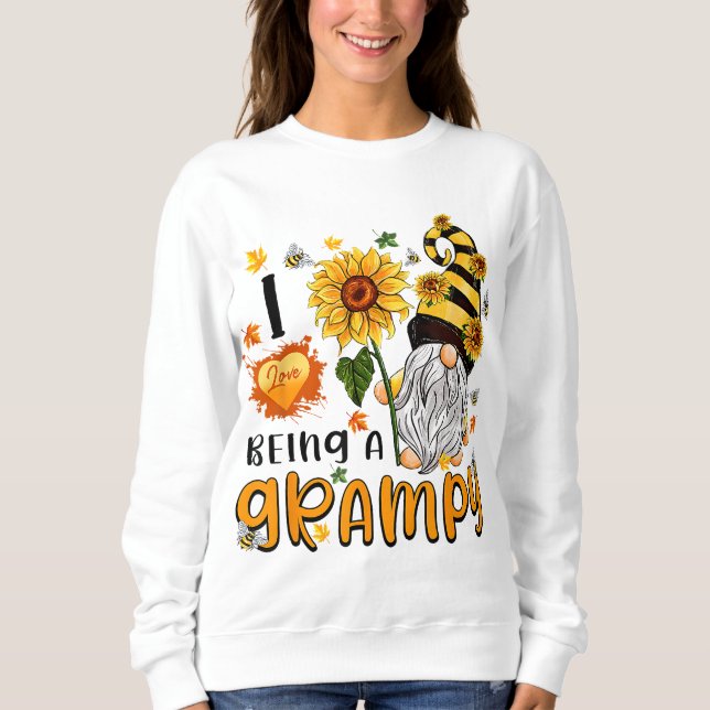 Jag är Kärlek som en grå fallgrop, höst tack T Shirt (Framsida)