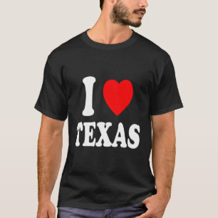 Jag är Kärlek Texas Travel Vacation Turisthemfödse T Shirt