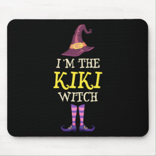 Jag är Kiki Witch Costume Halloween Funny Witchy Musmatta