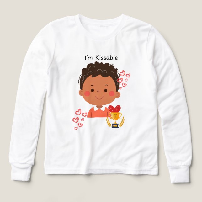 Jag är kissbar t shirt (Design framsida)