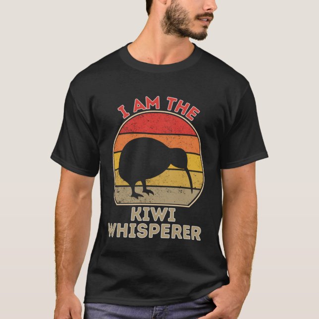 Jag är Kiwi Whisperer T Shirt (Framsida)
