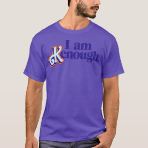 Jag är klar blå t shirt