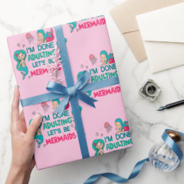 Jag är klar med att anpassa Låt oss Sjöjungfruar Presentpapper