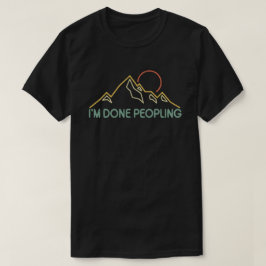 Jag är klar med Peopling Lusnysa introduktion utom T Shirt