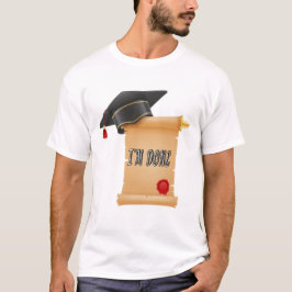 Jag är klar med student t shirt
