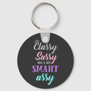 Jag är klassens sassy och lite smart-kass T-Shirt Nyckelring