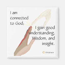 Jag är knuten till Gud. Jag får bra... magneter. Magnet