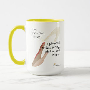 Jag är knuten till Gud, jag får bra... mugg