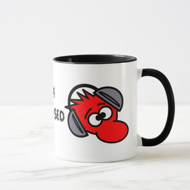 JAG ÄR KONCENTRERAD! Hörlurar dude keramisk mugg (Höger)