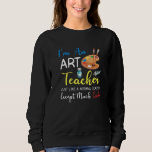 Jag är konstlärare precis som en vanlig lärarexame t shirt