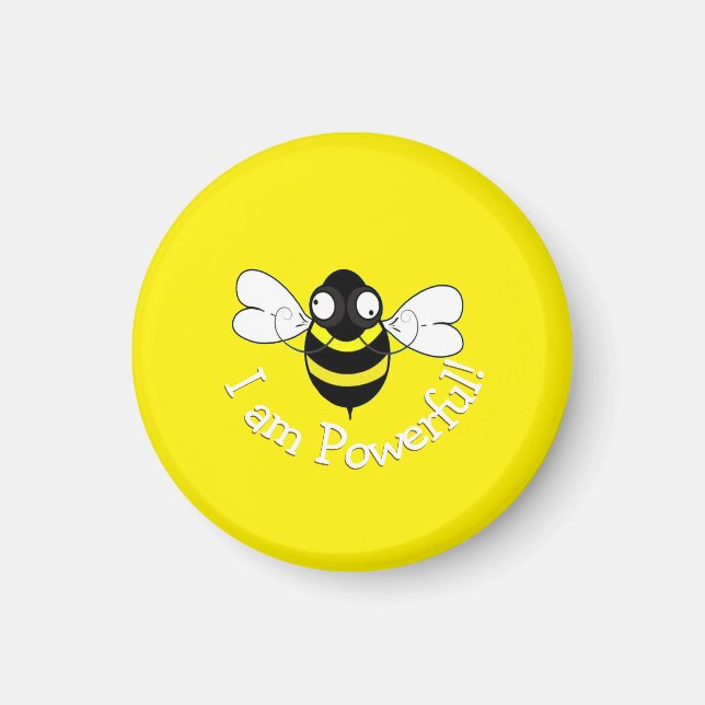 Jag är kraftfull! Magnet (Framsidan)