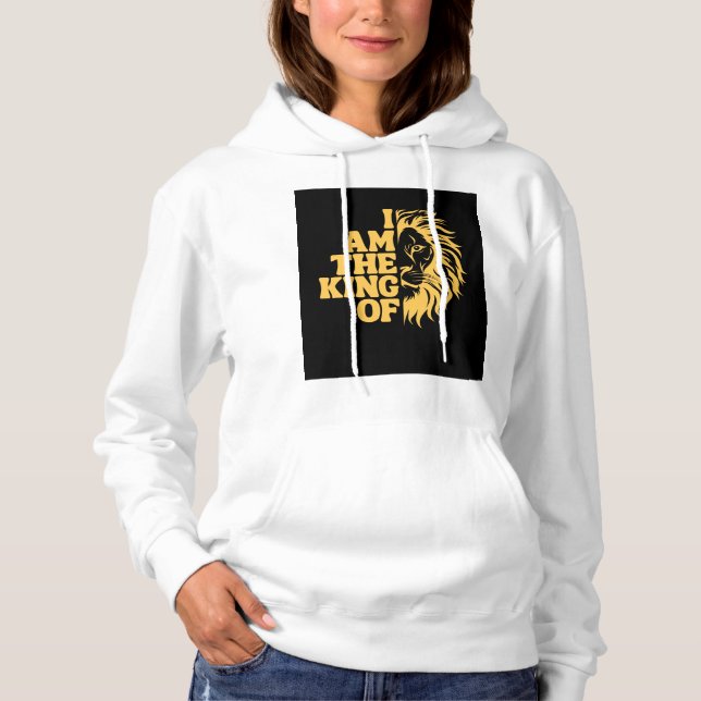 Jag är kungen av  t shirt (Framsida)