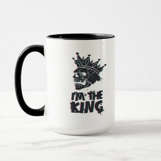 Jag är kungen mugg (Vänster)