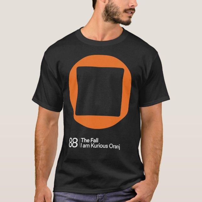 Jag är Kurious Oranj T Shirt (Framsida)