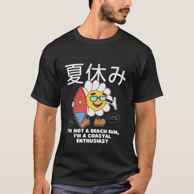 Jag är kustentusiast t shirt (Framsida)