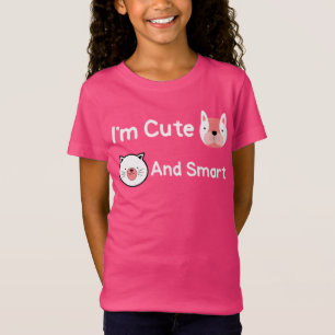 Jag är kute och smarta husdjur - Hund T Shirt