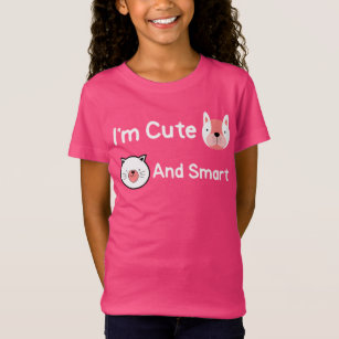 Jag är kute och smarta husdjur - Hund T Shirt