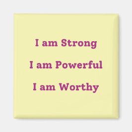 Jag är.. Kvadratisk magnet