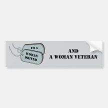 Jag är kvinnlig chaufför och Woman Veteran Grått