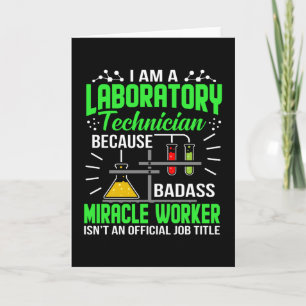 Jag är laboratorietekniker Pun Kort