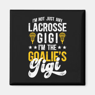 Jag är Lacrosse Goalie Gigi från en Lacrosse Goalk Magnet