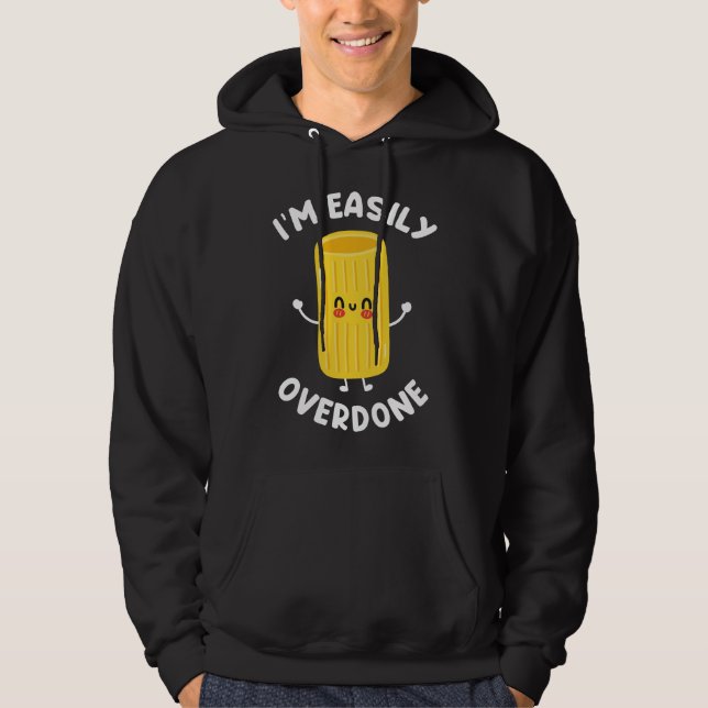 Jag är lätt överfärdig hoodie (Framsida)