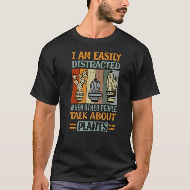 Jag är lätt splittrad när andra pratar om det t shirt (Framsida)