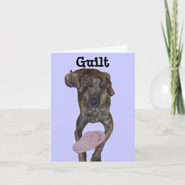 "Jag är ledsen" anteckningskort (Framsida)