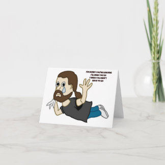 Jag är ledsen att du Lämnar kort