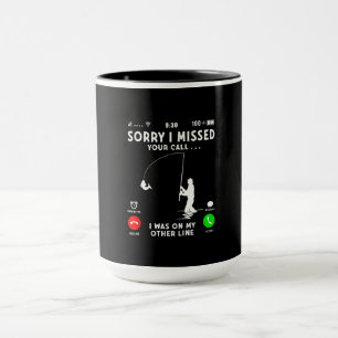Jag är ledsen att jag missade ditt samtal mugg