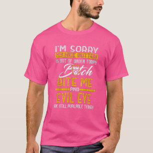 Jag är ledsen att min Niceknapp är ur funktion i d T Shirt