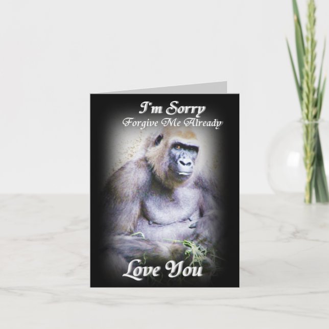 Jag är ledsen, Kärlek You_ Kort (Framsida)