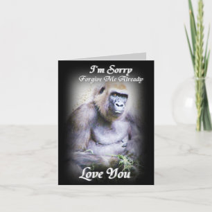 Jag är ledsen, Kärlek You_ Kort