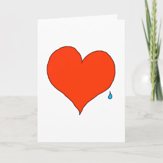 Jag är ledsen. kort