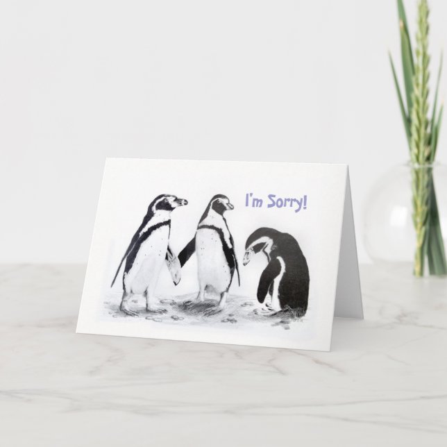 Jag är ledsen kort (Framsida)