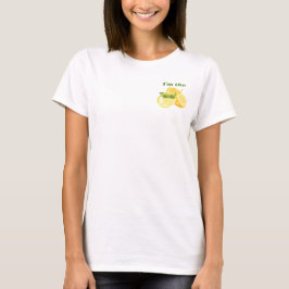 Jag är Lemon, par matchande Roligt Pairing Set T Shirt